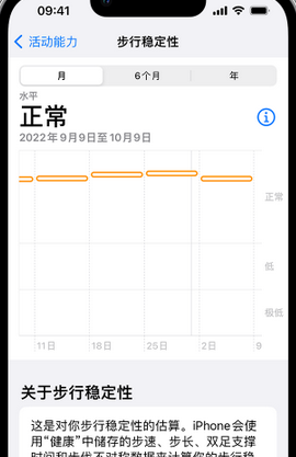 云县iPhone手机维修如何在iPhone开启'步行稳定性通知'