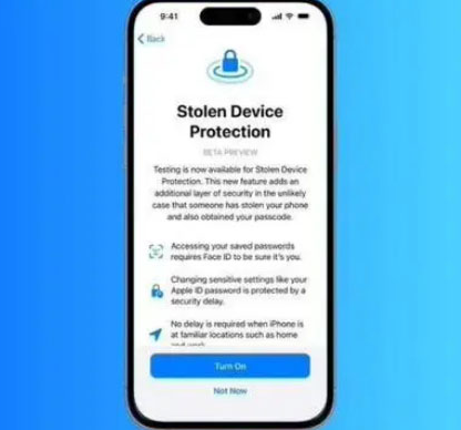 云县苹果授权维修店分享被盗设备保护功能开启方法 