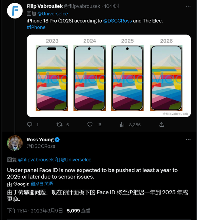 云县苹果手机维修分享:屏下Face ID有什么优势？iPhone何时会有屏下Face ID？ 